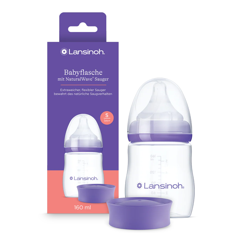 Baby bottle with NaturalWave® teat 160 ml