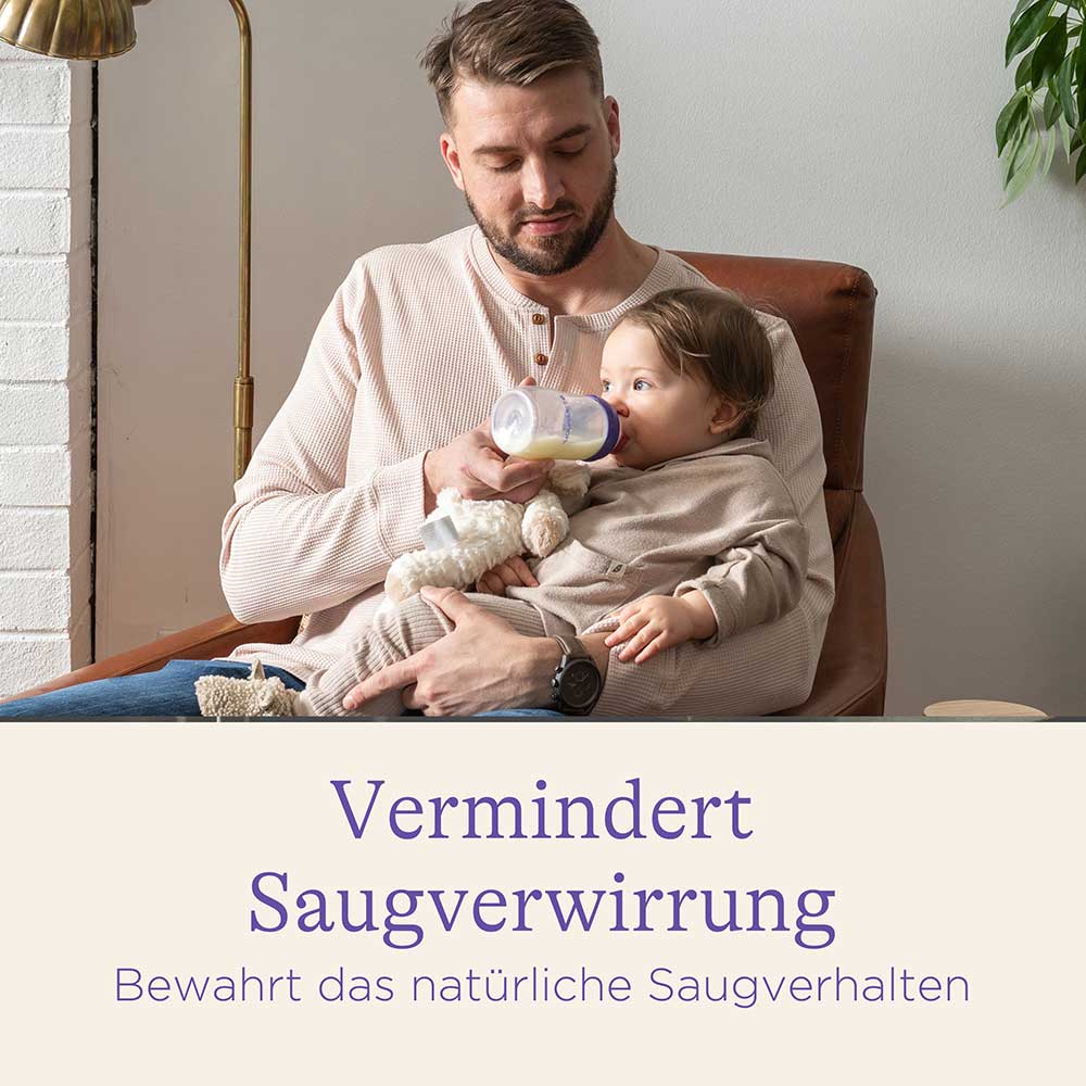 Baby bottle with NaturalWave® teat 160 ml