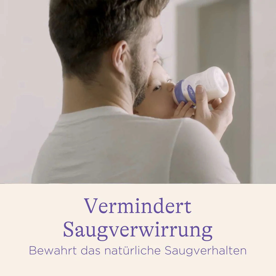 Baby bottle with NaturalWave® teat 4 x 160 ml