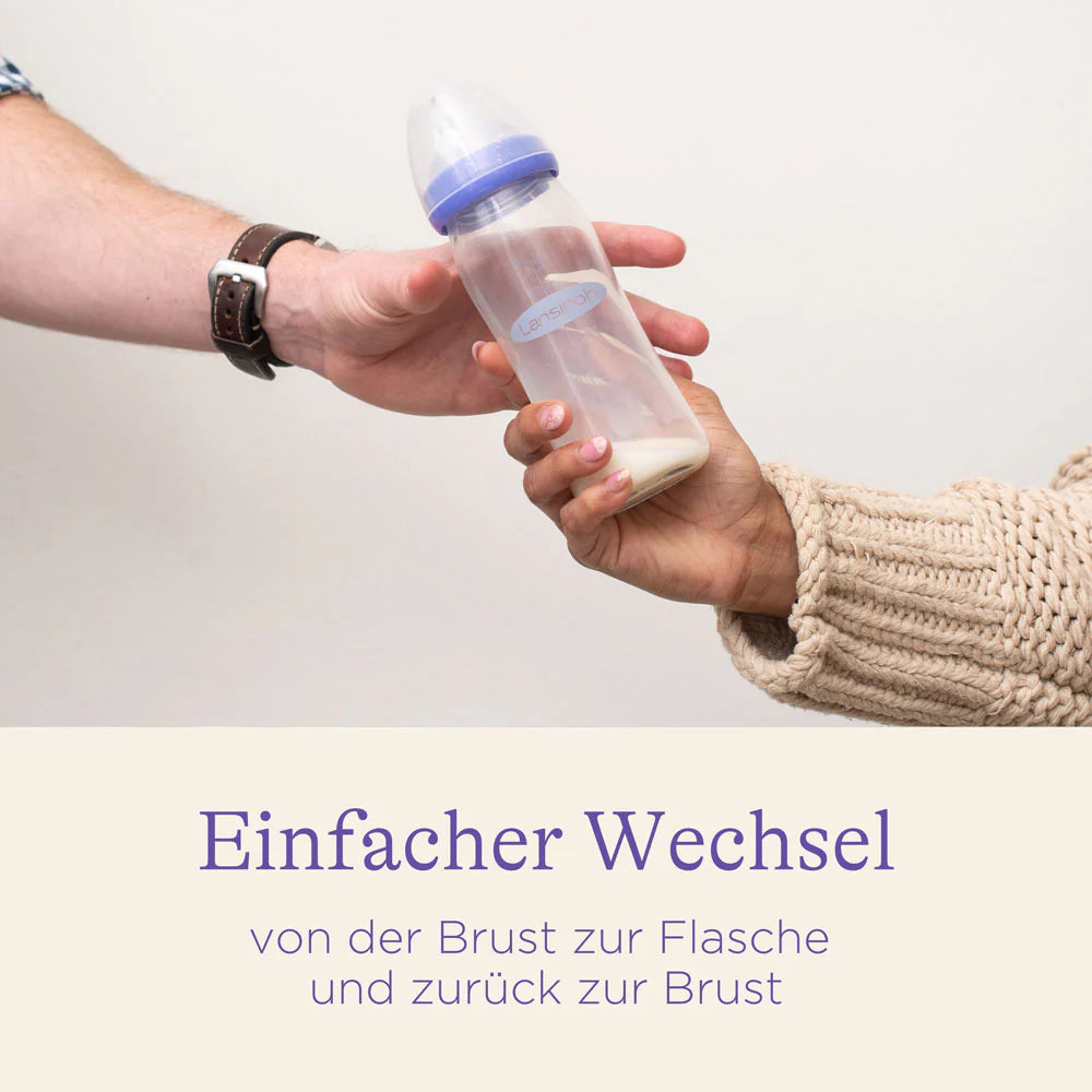 Baby bottle with NaturalWave® teat 4 x 160 ml
