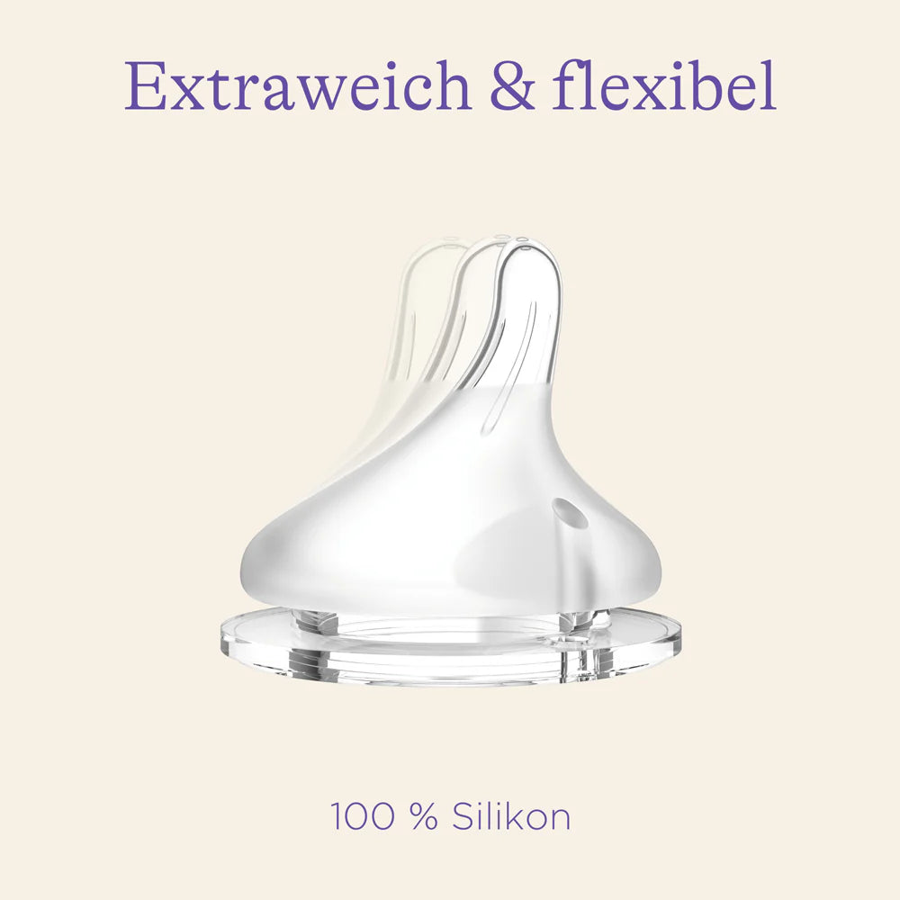 Baby bottle with NaturalWave® teat 4 x 160 ml