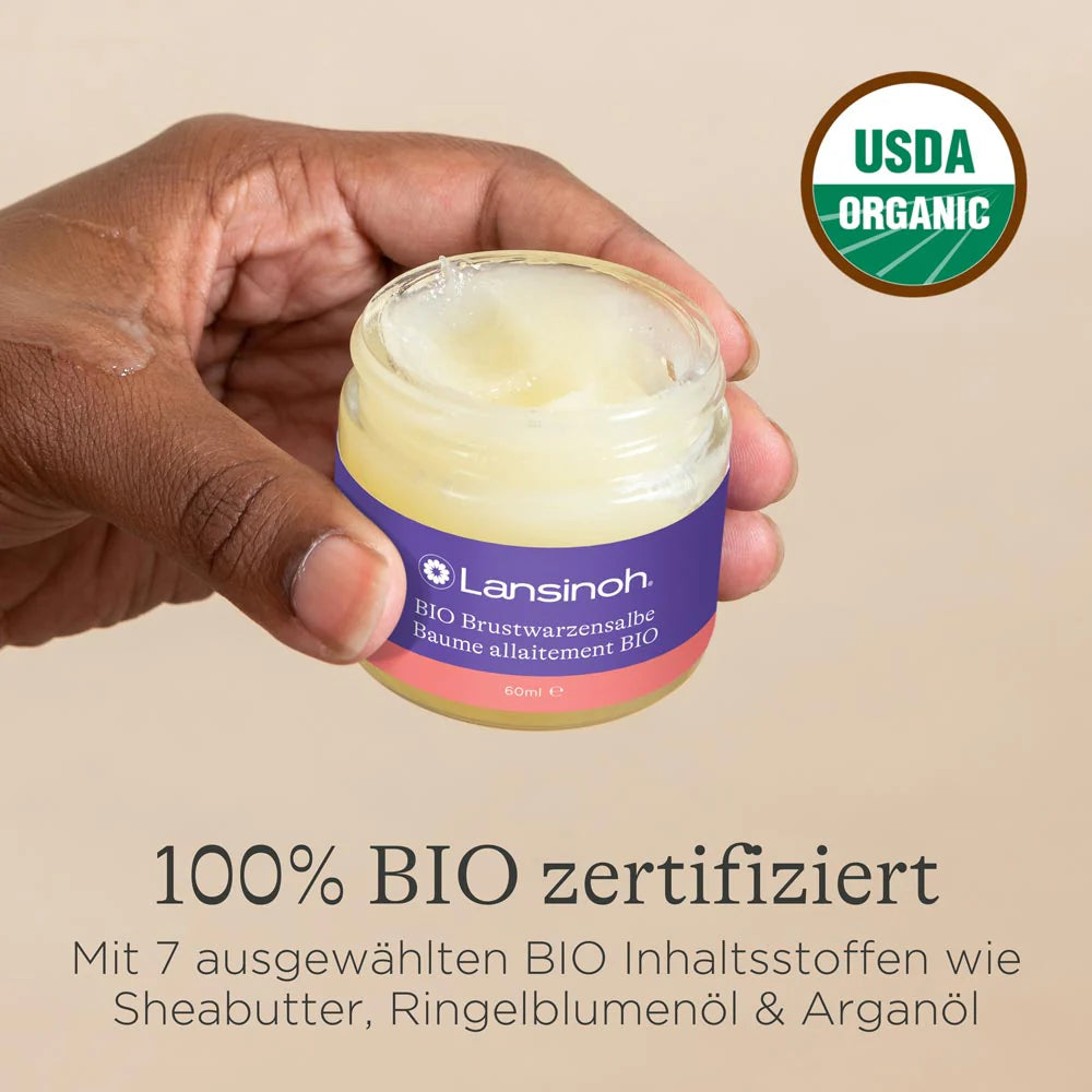 Organic nipple cream