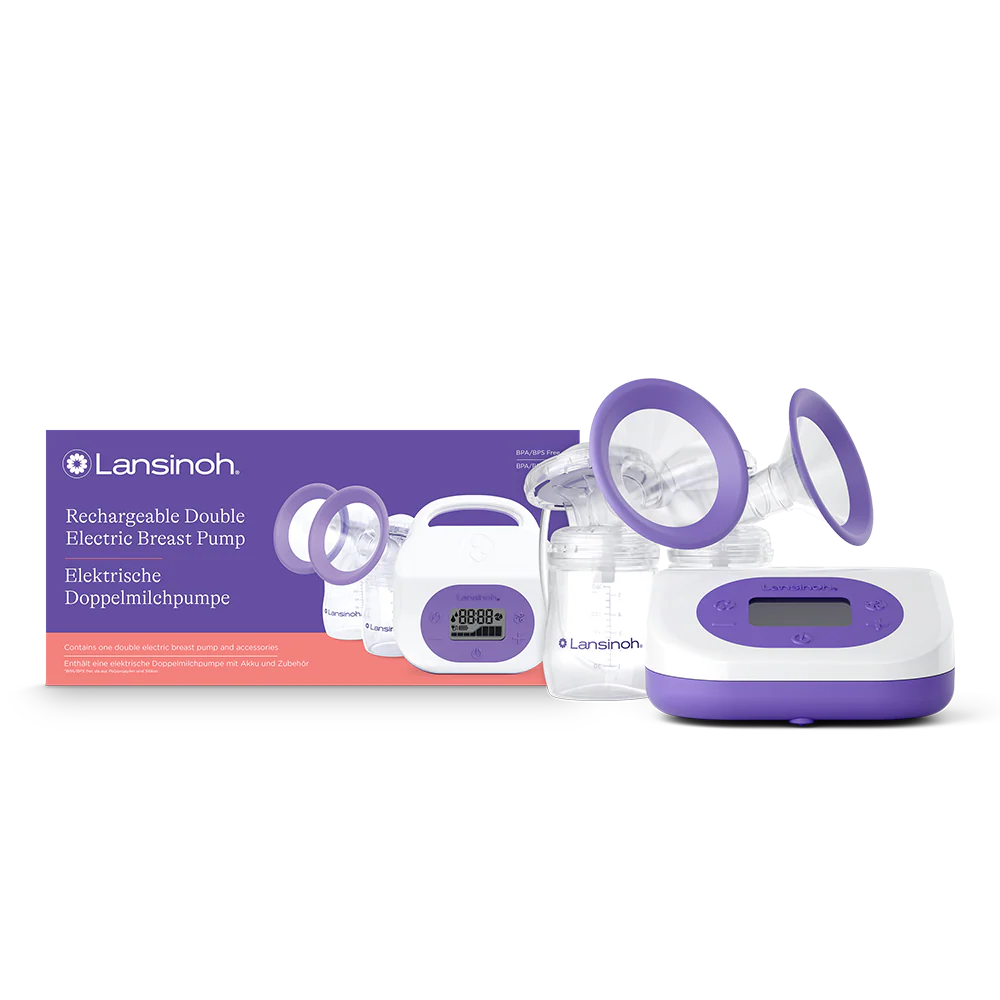 Electric double breast pump