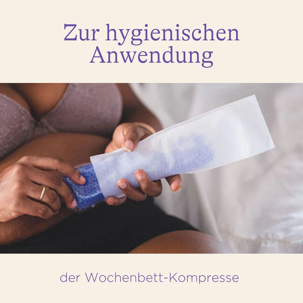 Refill pack: Hygienic protective fleece for postpartum compress (cold & warm) 