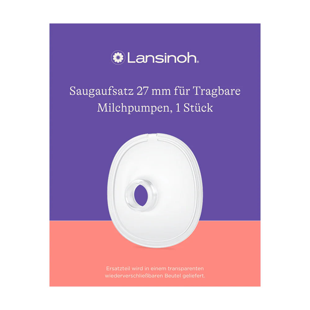 Lansinoh® 27 mm suction attachment for portable breast pumps, 1 pc.