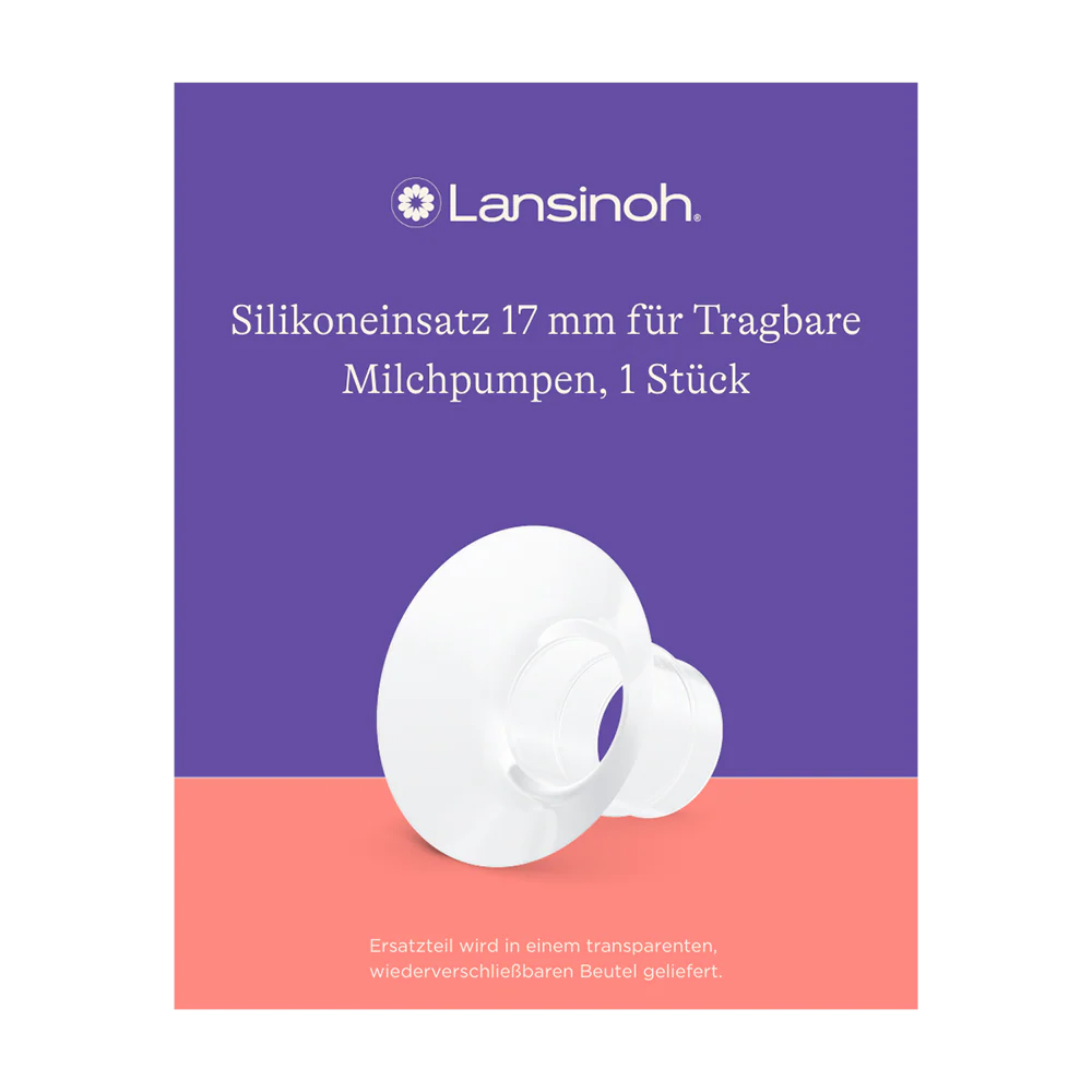 Lansinoh® Silicone Insert 17 mm for Portable Breast Pumps, 1 pc.
