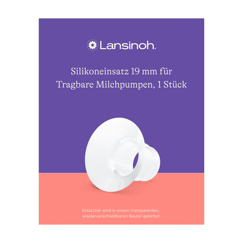 Lansinoh® Silicone Insert 19mm for Portable Breast Pumps, 1 pc.