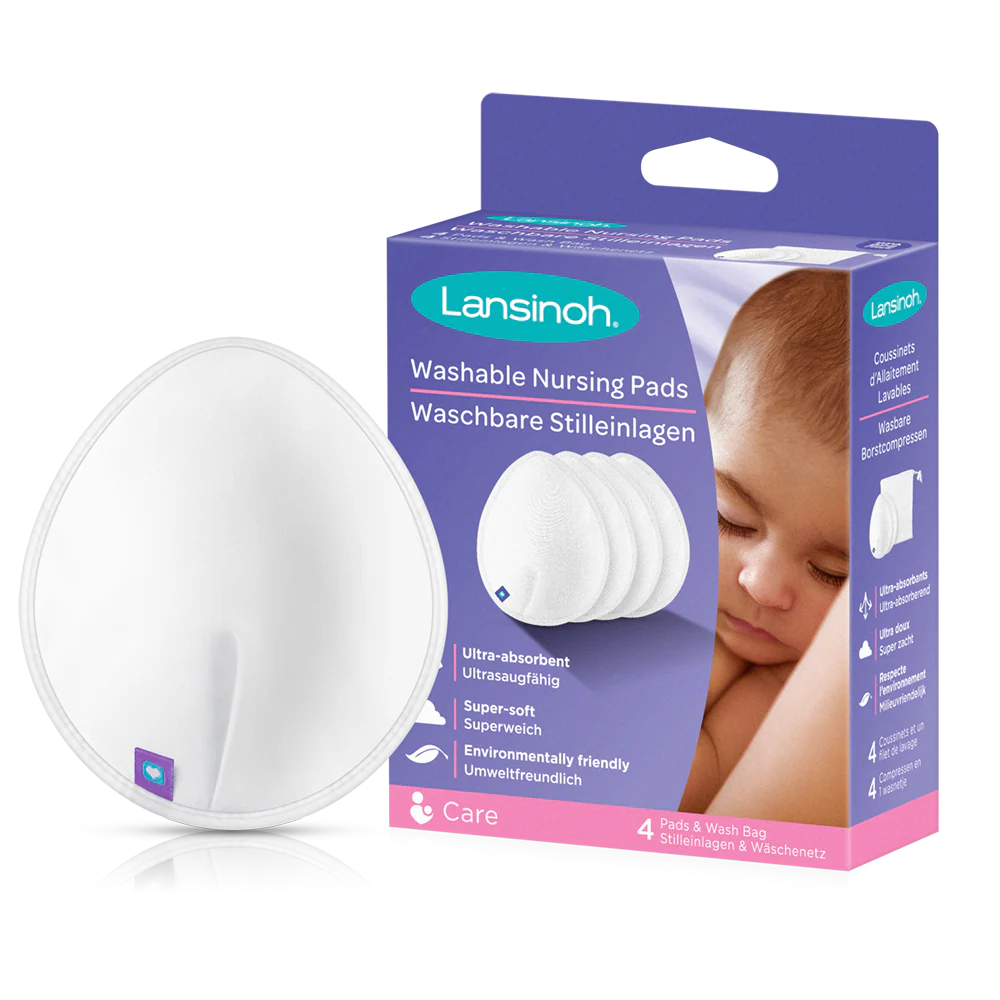 Washable nursing pads, 4 pieces