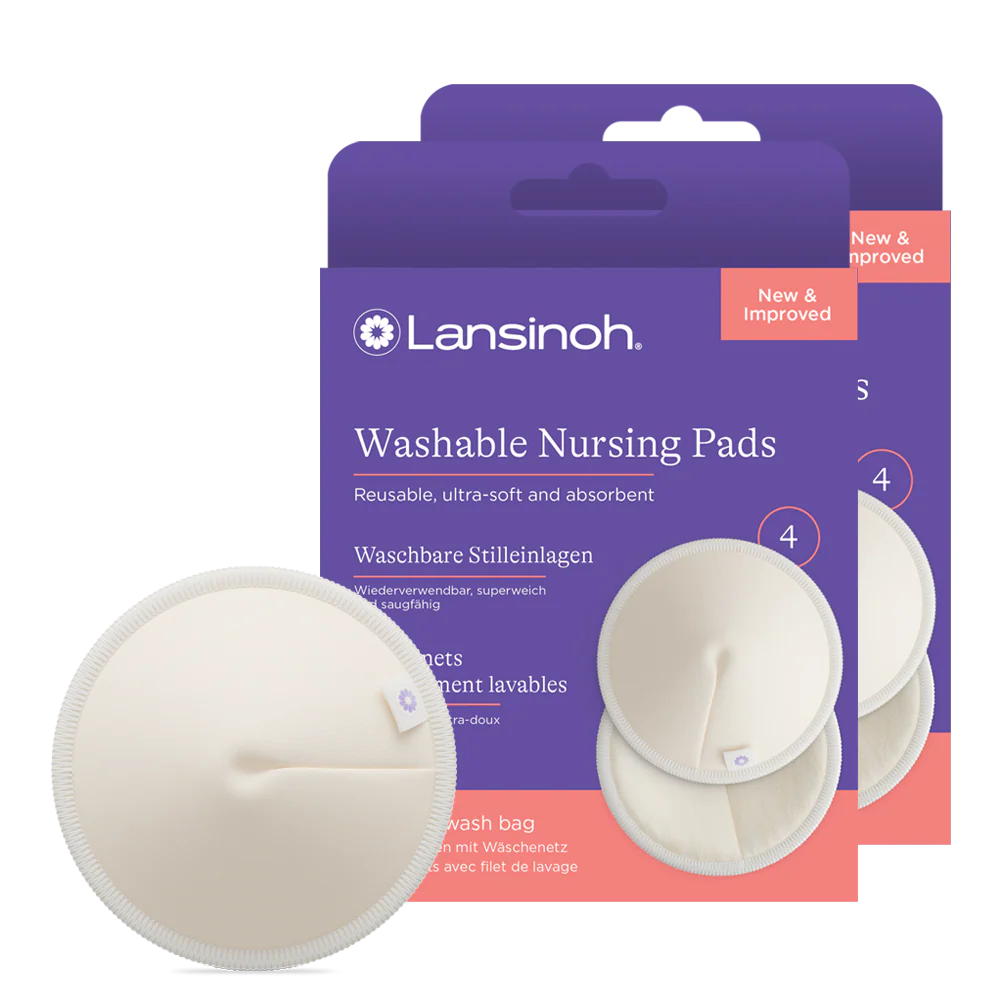 Lansinoh® Washable Nursing Pads, 8 pieces