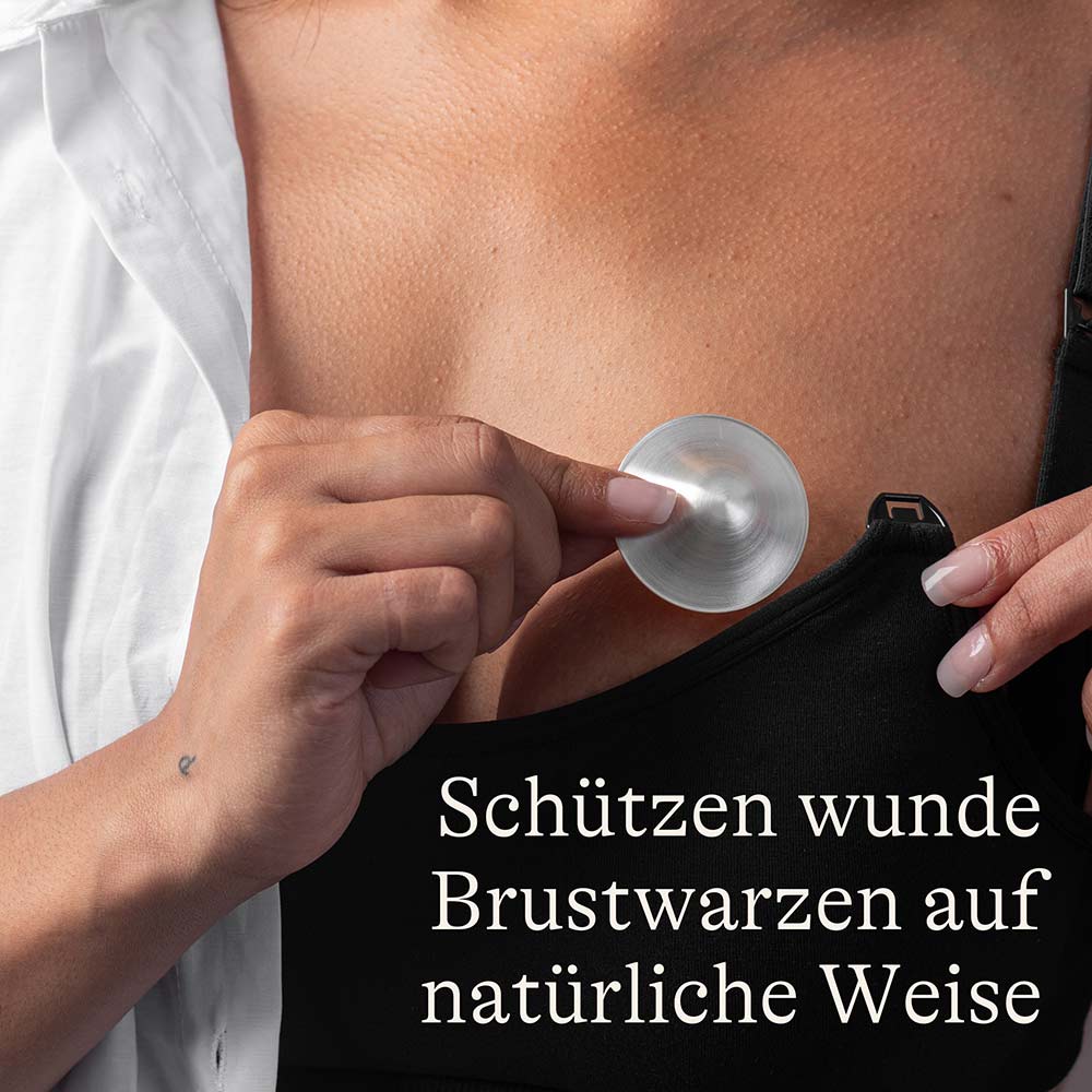 Silberhütchen 2 Stück